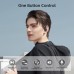 TRAUSI Wireless Earbuds Bluetooth Headphones, Bluetooth 5.3 Stereo Over Ear Buds,Noise Cancelling Mic, IPX7 Waterproof Headset for Workout/Running,Black